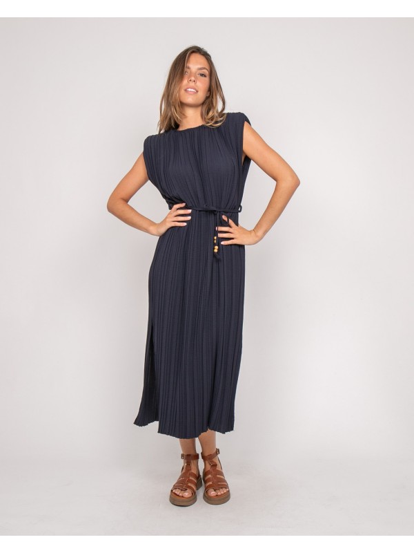 Robe midi plissée IROVE -...