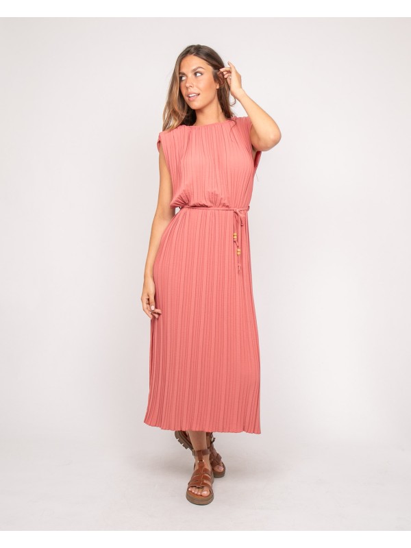 Robe midi plissée IROVE -...