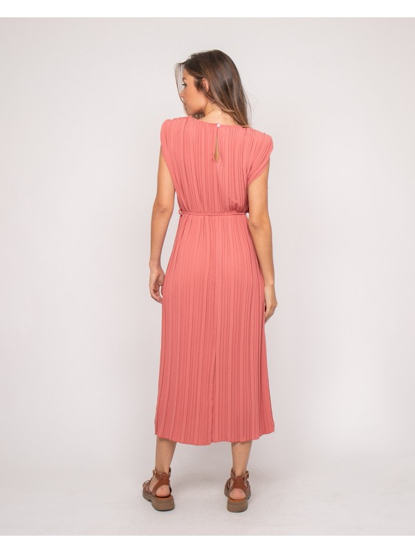 Robe midi plissée IROVE -...