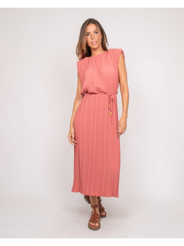 Robe midi plissée IROVE -...