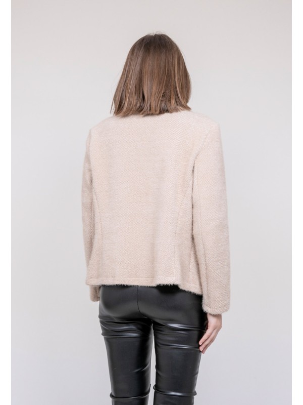 Blazer texturé URTA - Beige