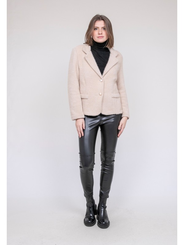 Blazer texturé URTA - Beige