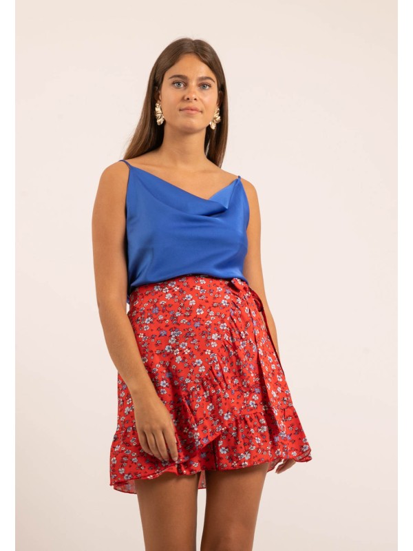 Jupe courte motifs XERES