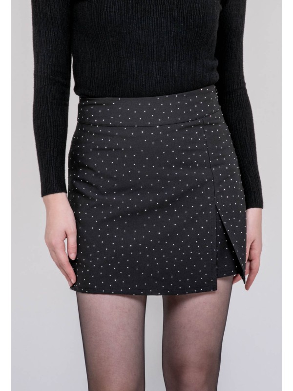 Jupe short à strass XILENA...