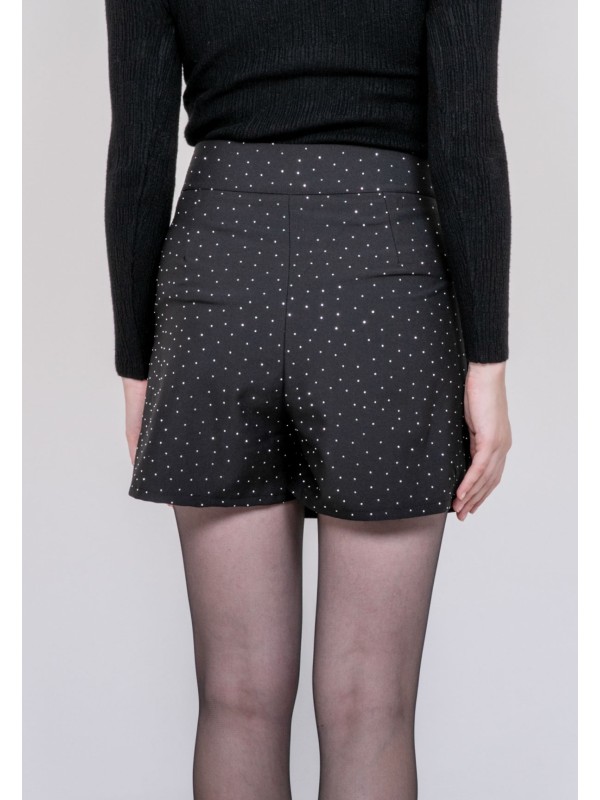 Jupe short à strass XILENA...