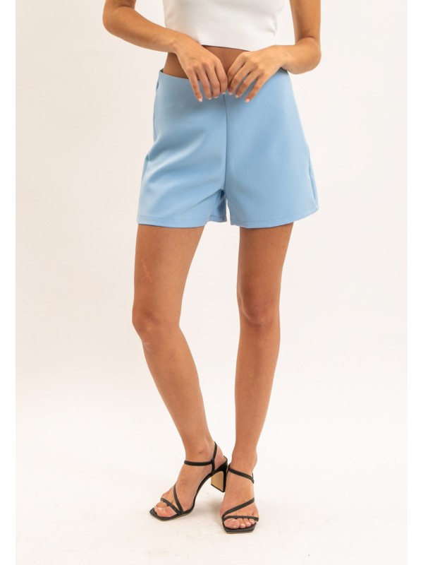 Short tailleur XOVIA - Bleu...