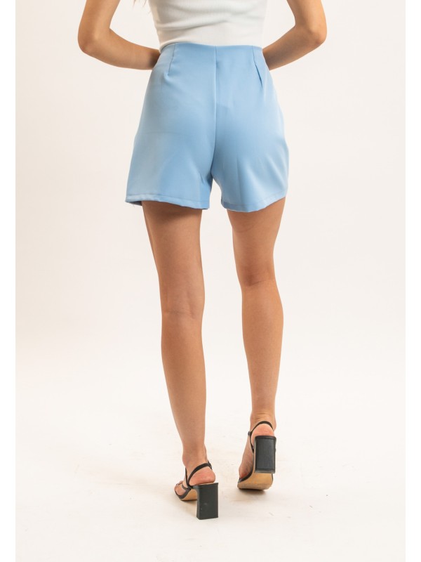 Short tailleur XOVIA - Bleu...