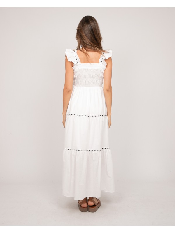 Robe longue bohème bustier...
