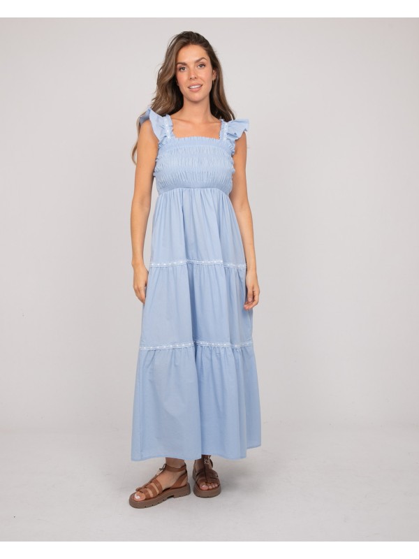 Robe longue bohème bustier...