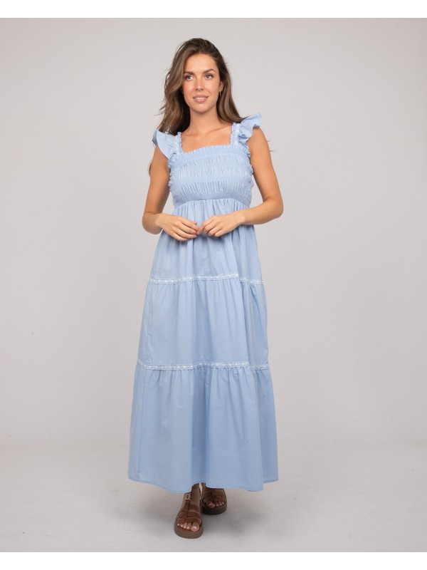 Robe longue bohème bustier...