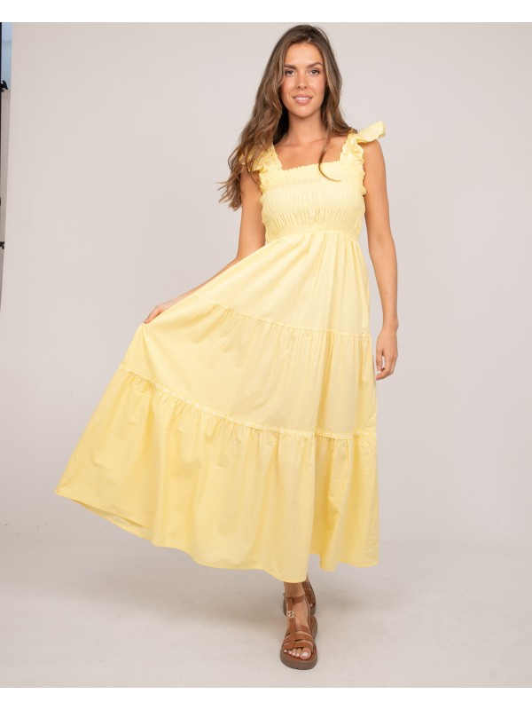 Robe longue bohème bustier...