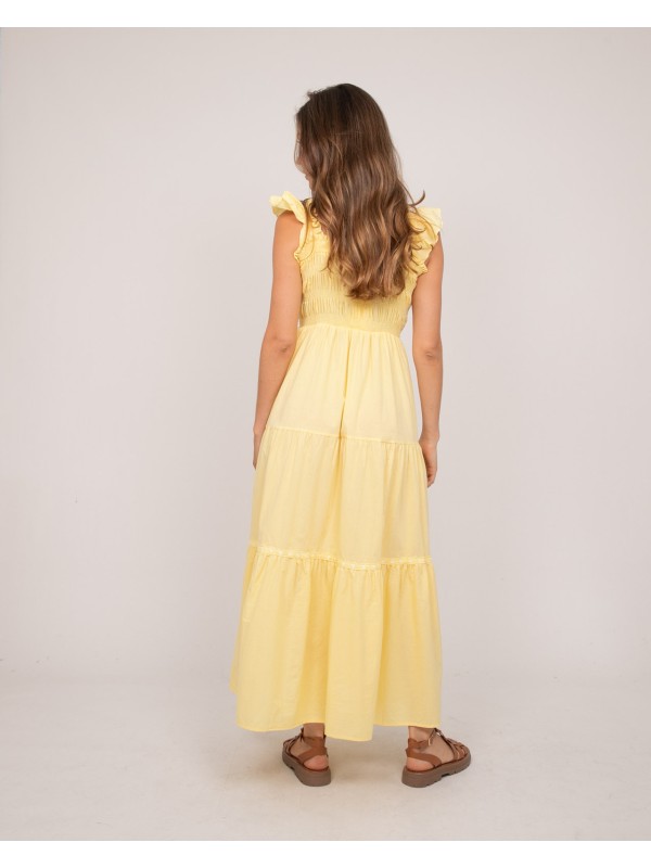 Robe longue bohème bustier...