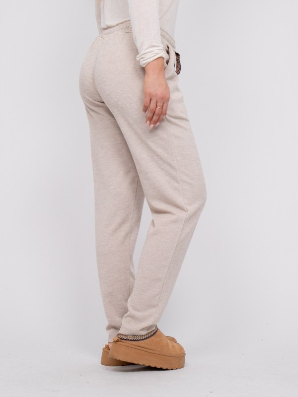Pantalon jogging maille...