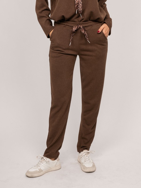 Pantalon jogging maille...