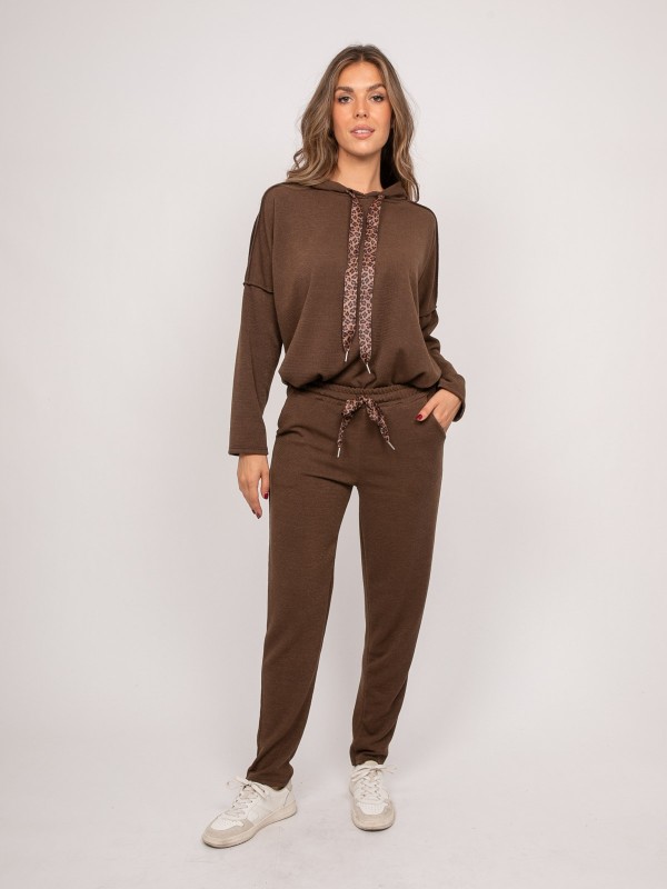 Pantalon jogging maille...