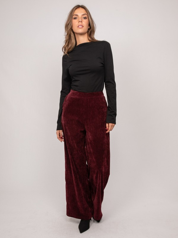 Pantalon large velours ENAO...