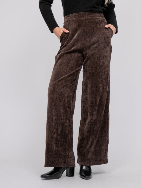Pantalon large velours ENAO...