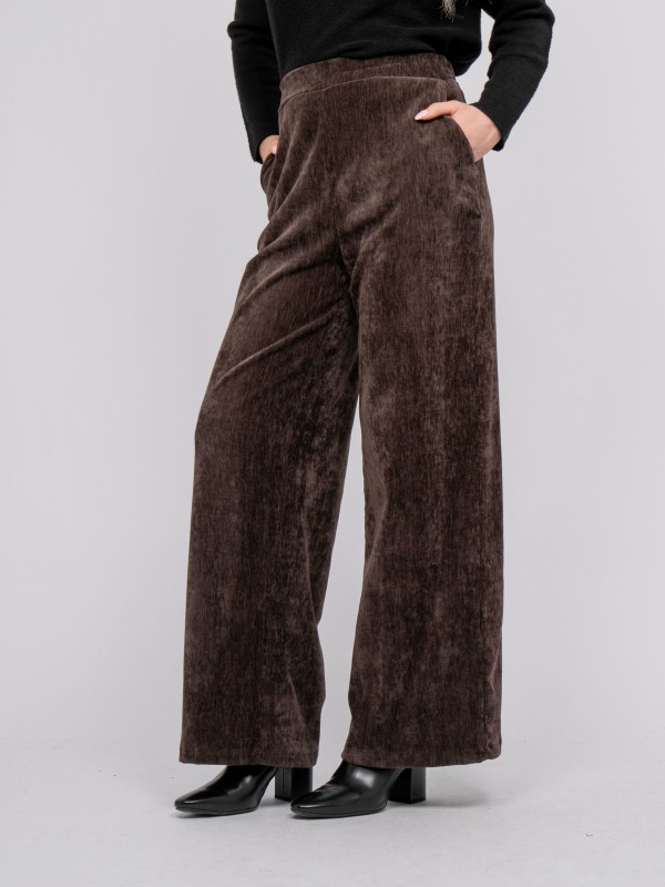 Pantalon large velours ENAO...