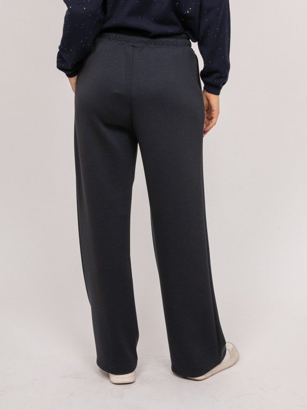 Pantalon large maille ENEZA...