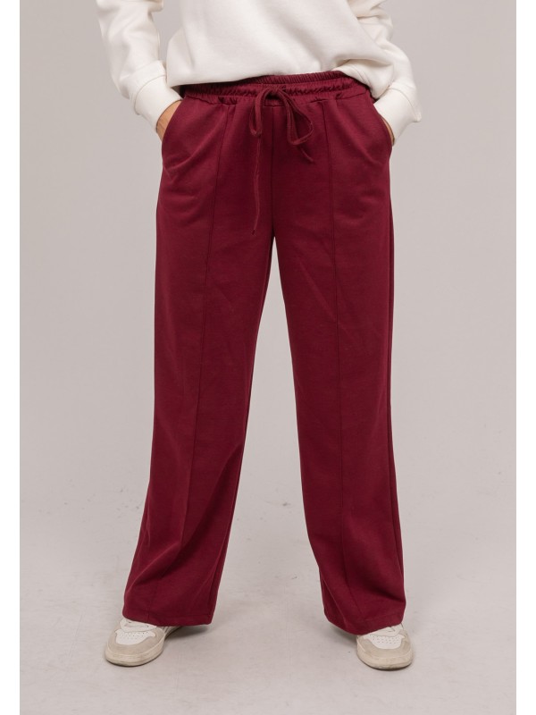 Pantalon large maille ENEZA...