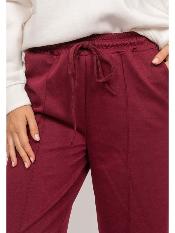 Pantalon large maille ENEZA...