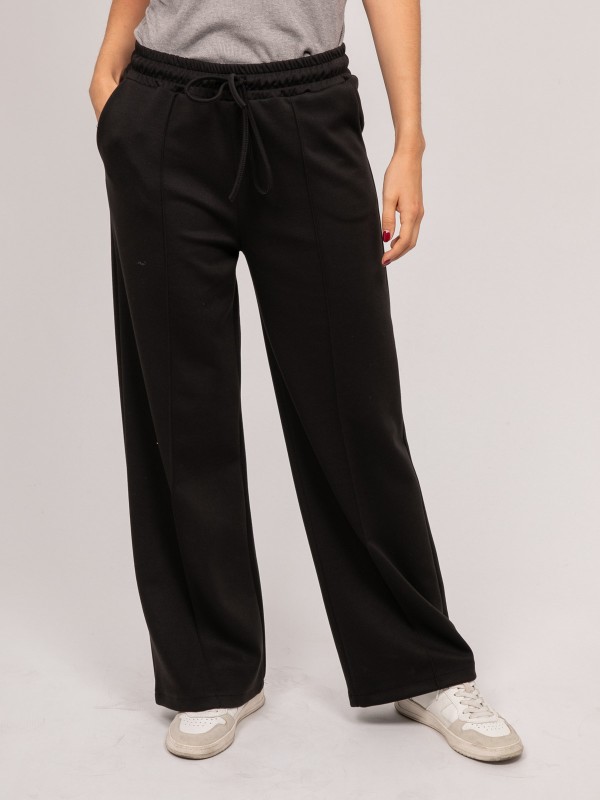 Pantalon large maille ENEZA...