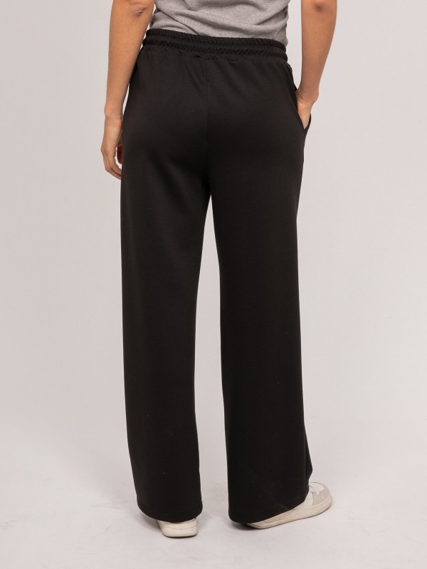 Pantalon large maille ENEZA...