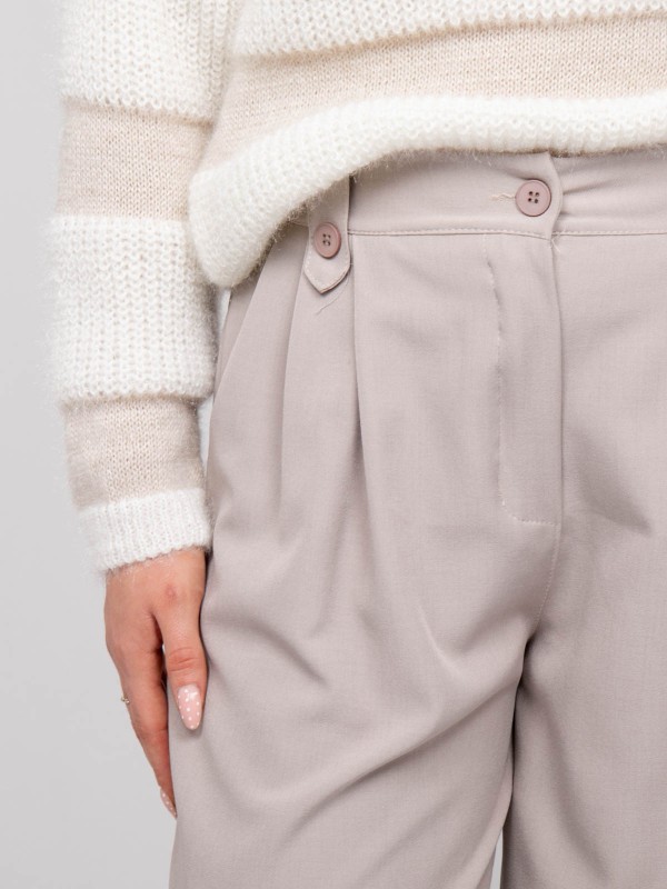 Pantalon large pinces...