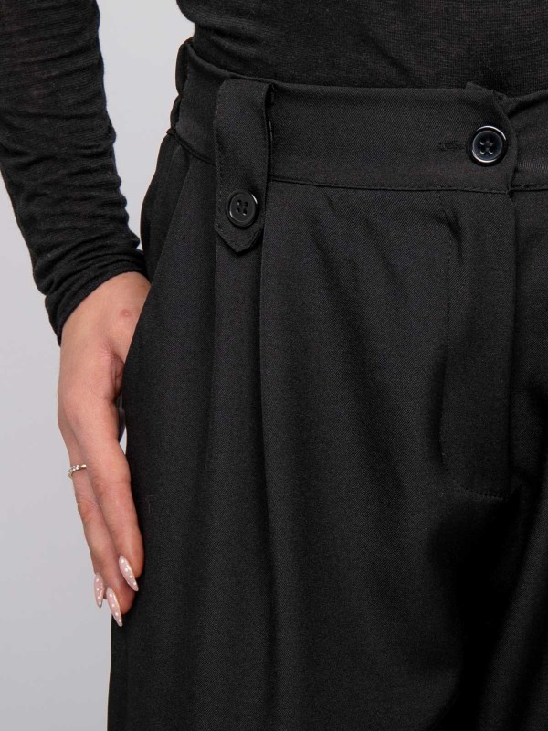 Pantalon large pinces...