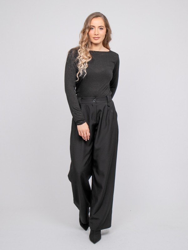 Pantalon large pinces...