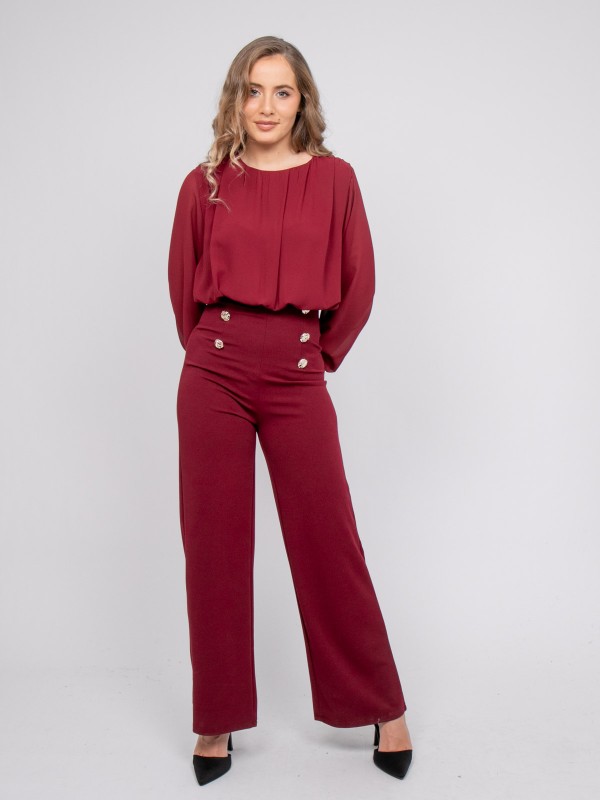 Combinaison pantalon large...