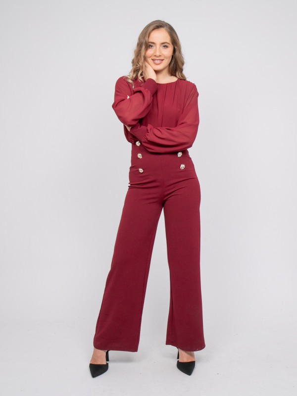 Combinaison pantalon large...