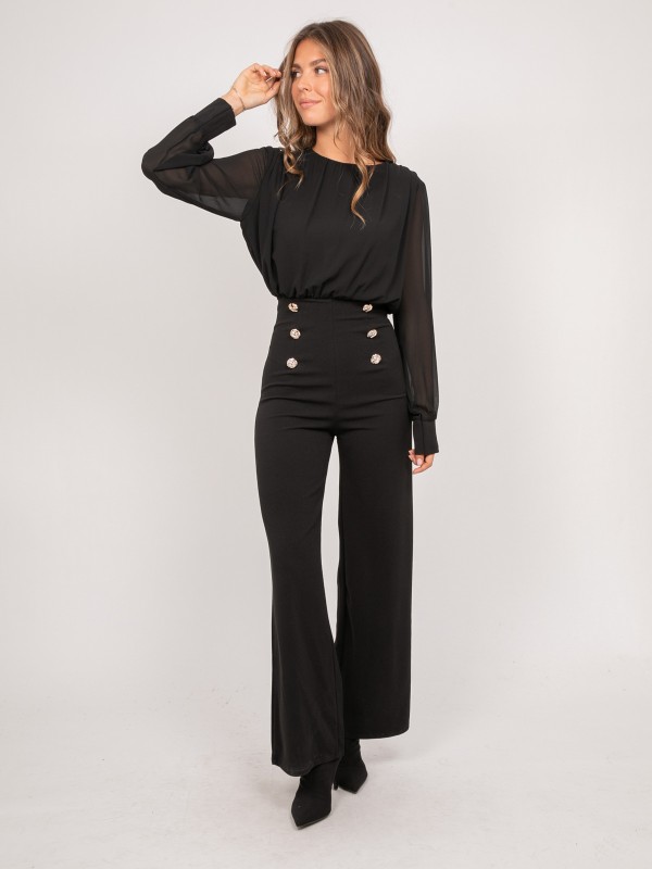 Combinaison pantalon large...