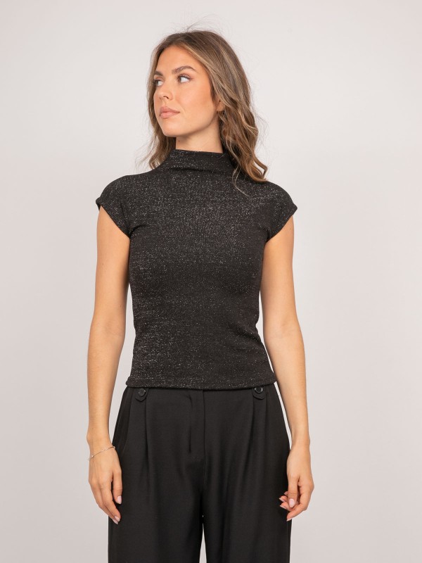 Top lurex col montant FADEL...