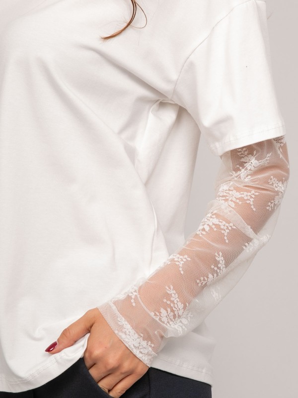 T-shirt oversize manches...