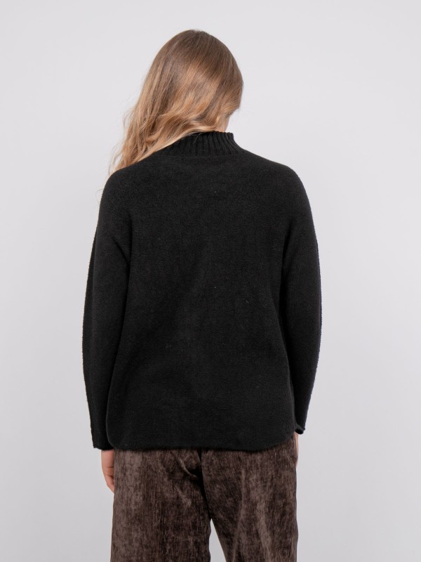 Pull maille col montant...