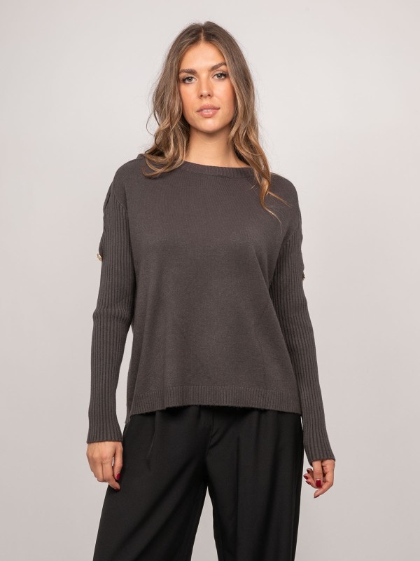 Pull maille manches...