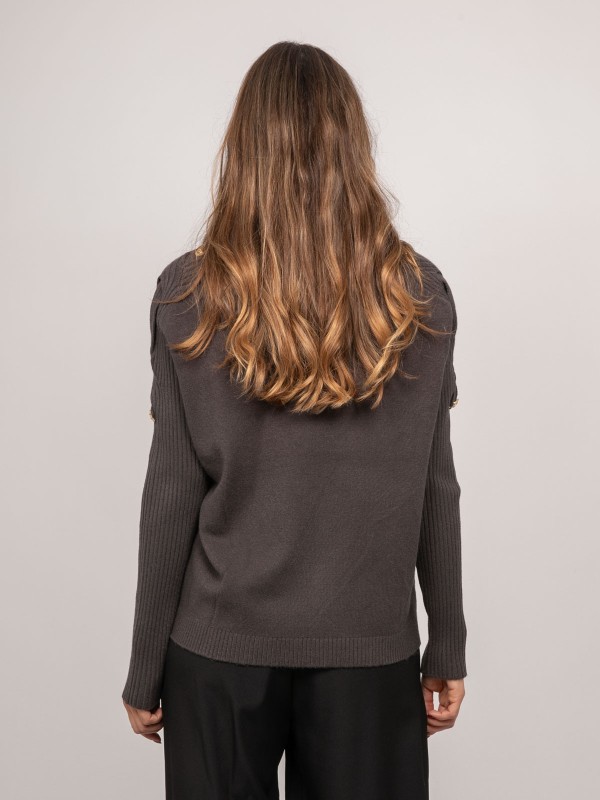 Pull maille manches...