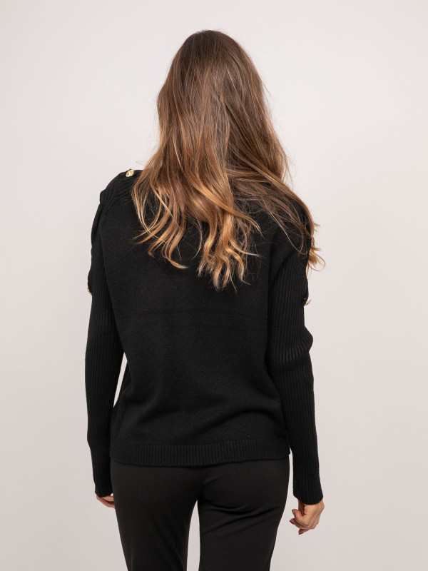 Pull maille manches...
