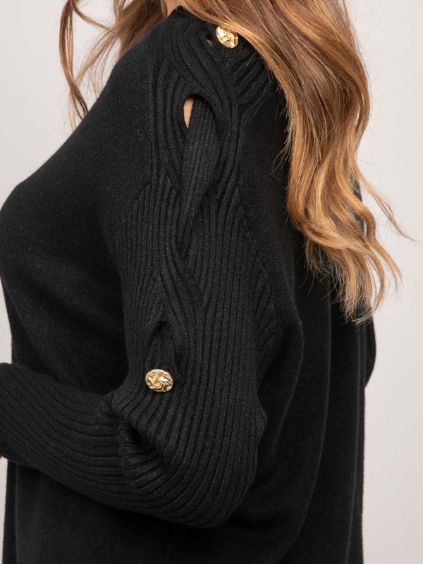 Pull maille manches...