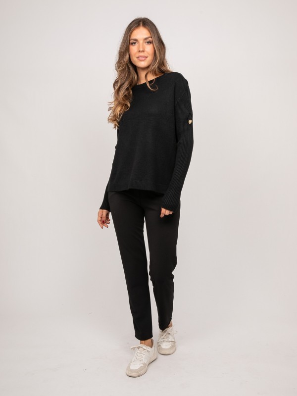 Pull maille manches...