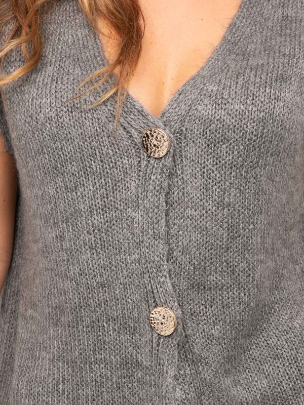 Gilet sans manches maille...
