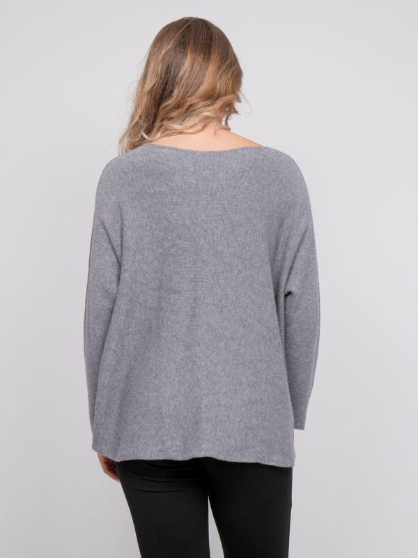 Pull fluide maille douce...