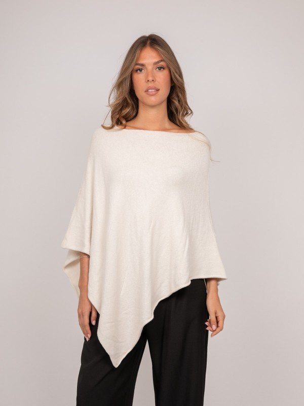Pull poncho asymétrique...