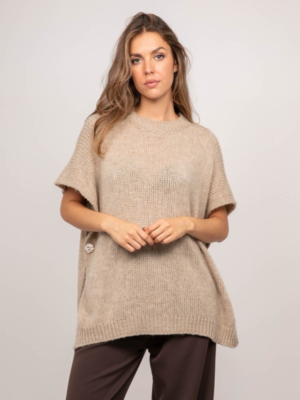 Pull oversize manches...