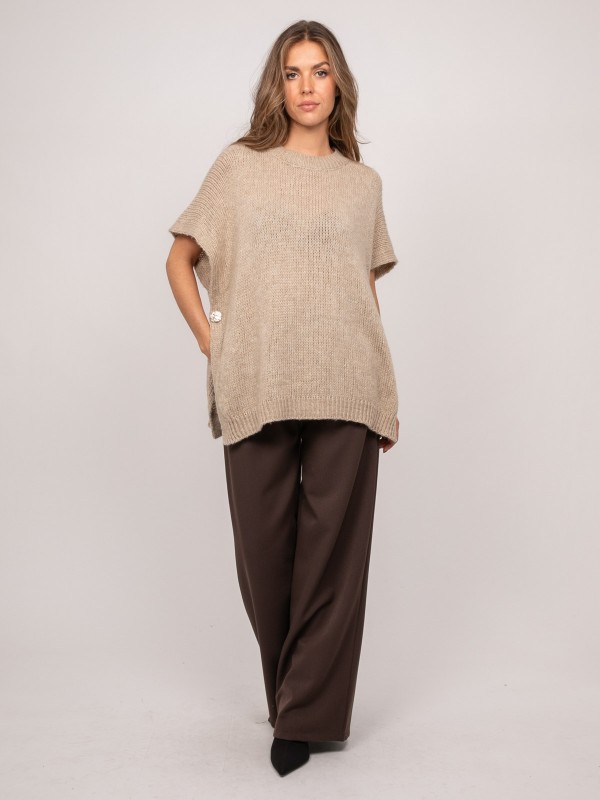 Pull oversize manches...