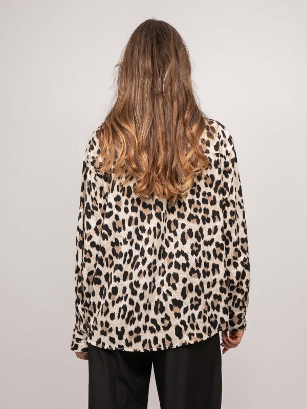 Chemise oversize motif...