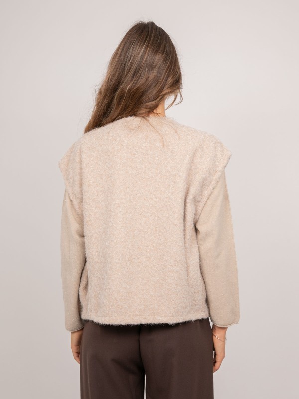 Gilet sans manches maille...
