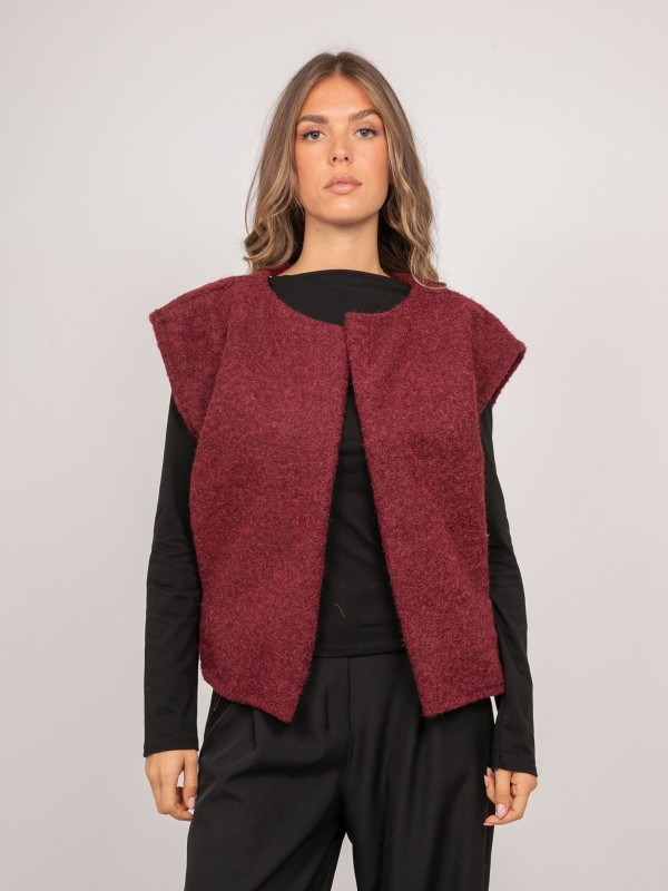 Gilet sans manches maille...