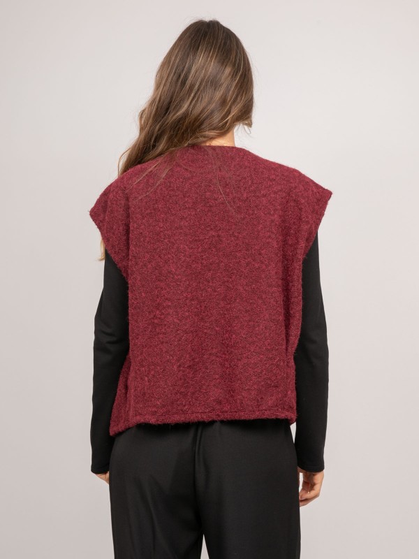 Gilet sans manches maille...